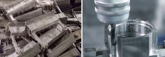 噴砂、攻牙、拋光